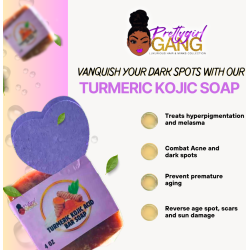 Pretty Girl Gang Tumeric Kojic Soap 4.0 oz